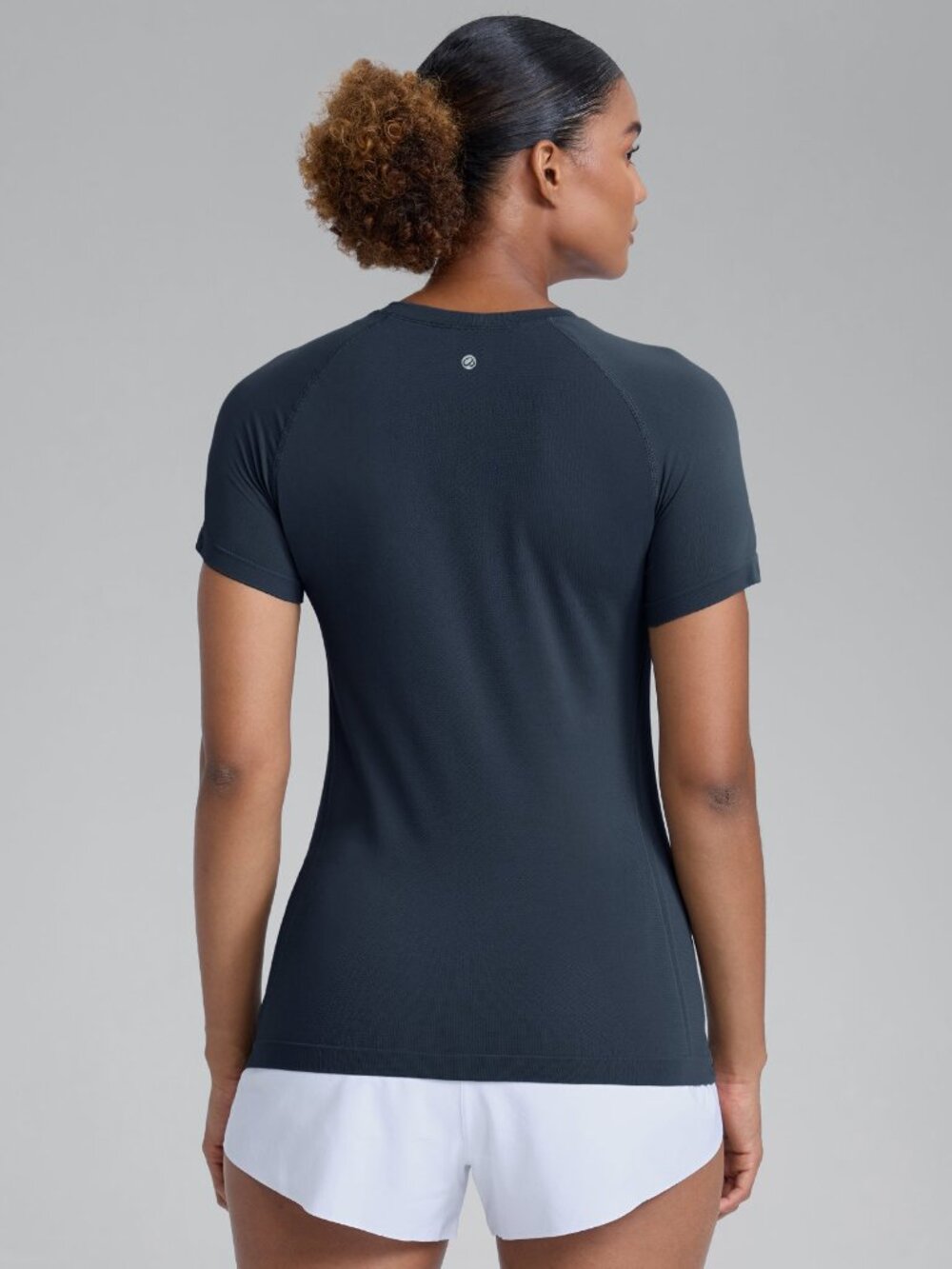 Seamless Hip Length Short Sleeve